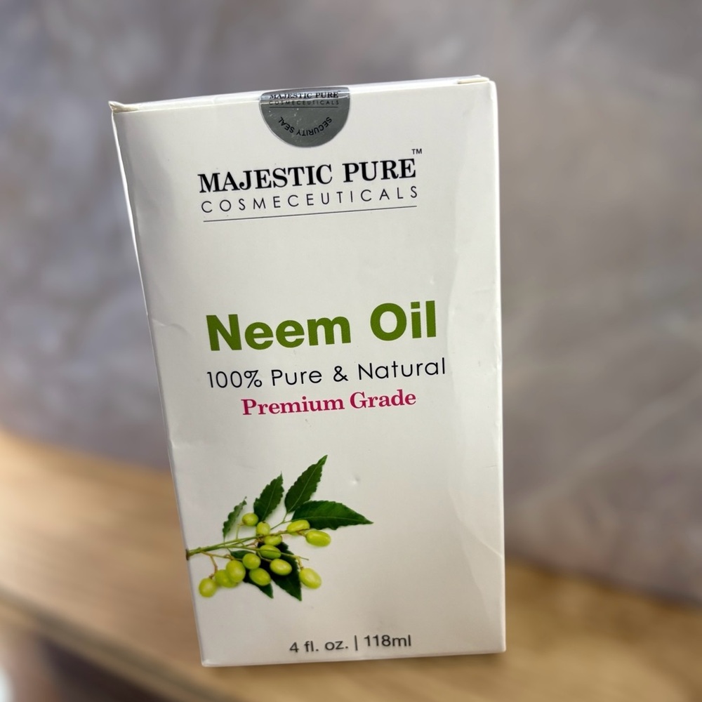Majestic Neem Oil - Premium Grade, White Packaging